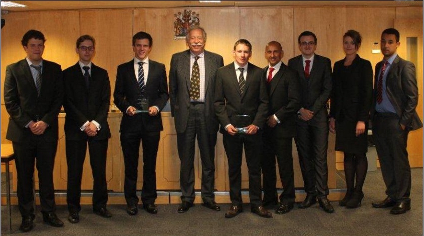Finalists - with Ben and Louis on the left