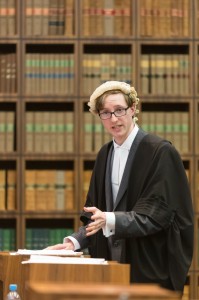 Philip Aspin persuading the court