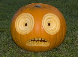 scared pumpkin