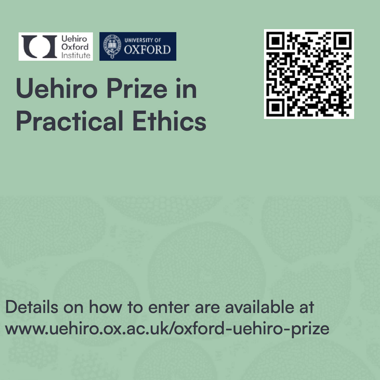 Uehiro Oxford Prize in Practical Ethics essay competition 2025 – Future ...